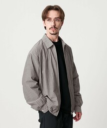 巴厘紗透膚拉鍊襯衫
