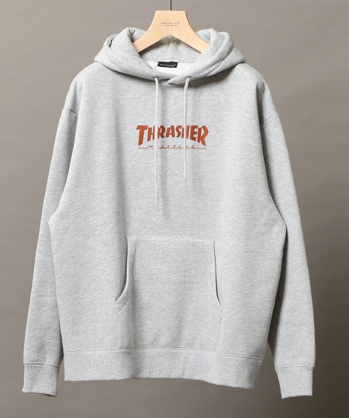 【特別訂製商品】 <THRASHER> SWEAT PARKA/連帽T恤