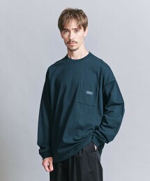 【特別訂製】＜UNIVERSAL OVERALL＞1口袋長袖T恤