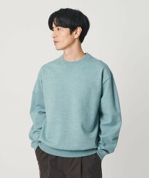 混羊毛圓領針織