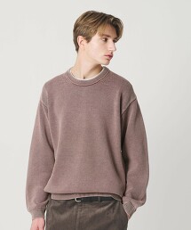 酸洗加工棉圓領針織