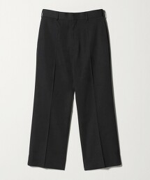 ＜H＞雙層織物喇叭寬褲