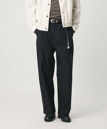 高捻棉弧形長褲 NO.8