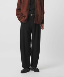 仿羊毛桶型西裝褲