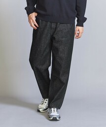 L∞Plus 5口袋 寬版丹寧褲 日本製