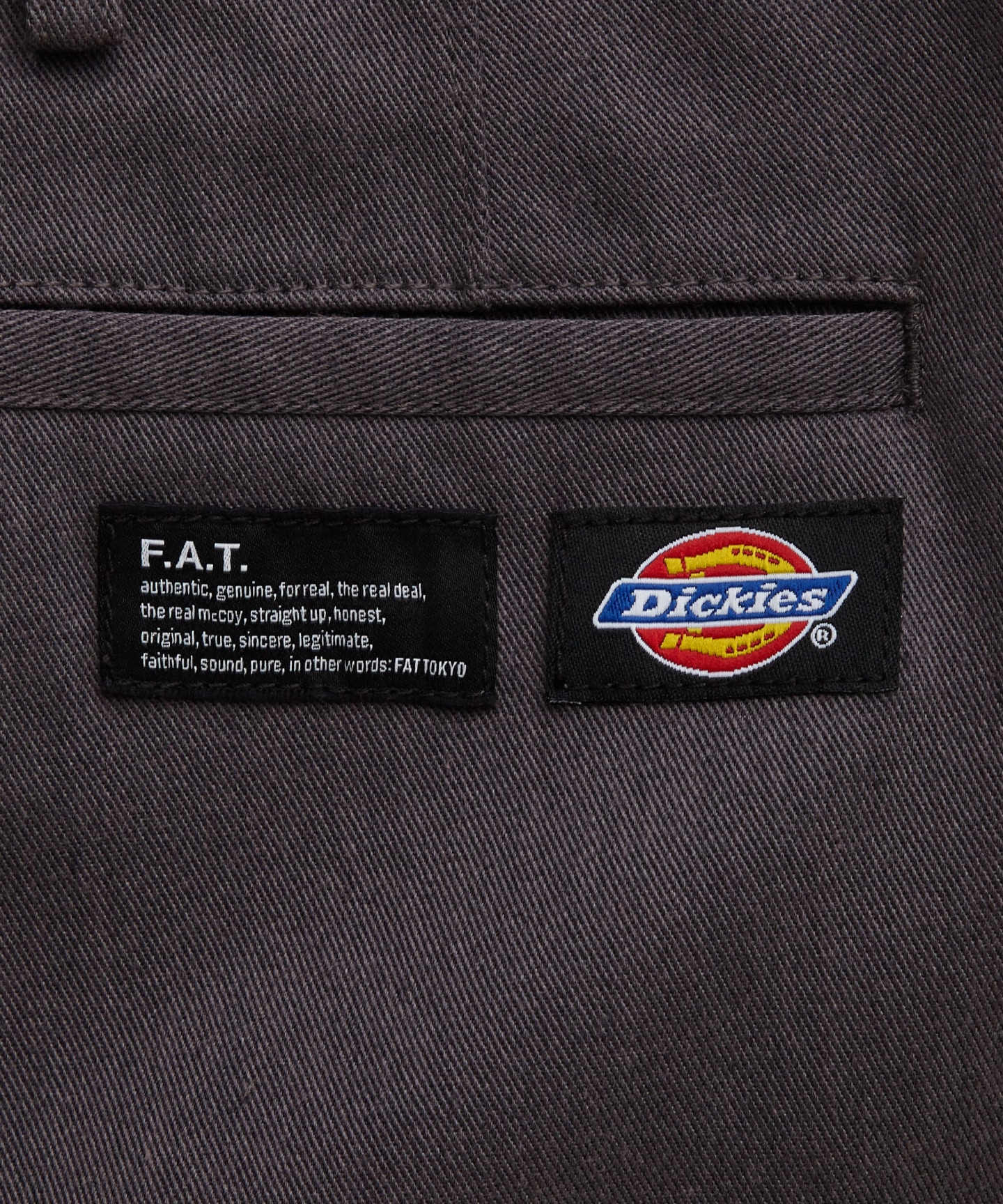 預購】TW FAT SLACKIES Dickies聯名斜紋長褲｜F.A.T. ｜UNITED ARROWS