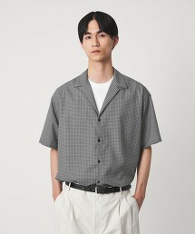 ＜H＞worsted 滑順開領襯衫