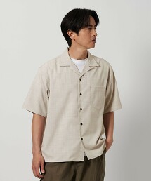 FLAX 亞麻感開領襯衫