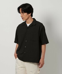 FLAX 亞麻感開領襯衫