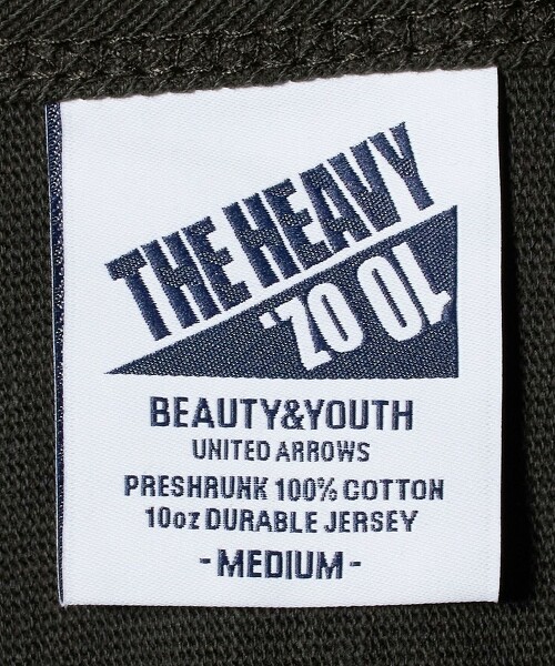 “THE HEAVY“ 10oz 重磅寬版圓領T恤|BEAUTY & YOUTH|UNITED ARROWS LTD. 官方購物網站