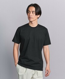 細針腳精梳絲光燒毛棉紗圓領短袖T恤 抗菌 防臭機能