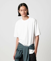 ＜H＞混和棉圓筒T恤 日本製