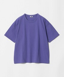 ＜H＞鹽縮絨圓領短袖 日本製