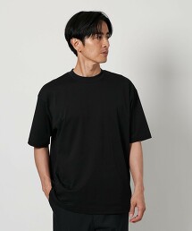 HI-LINE 細針腳雙面針織圓領T恤 日本製