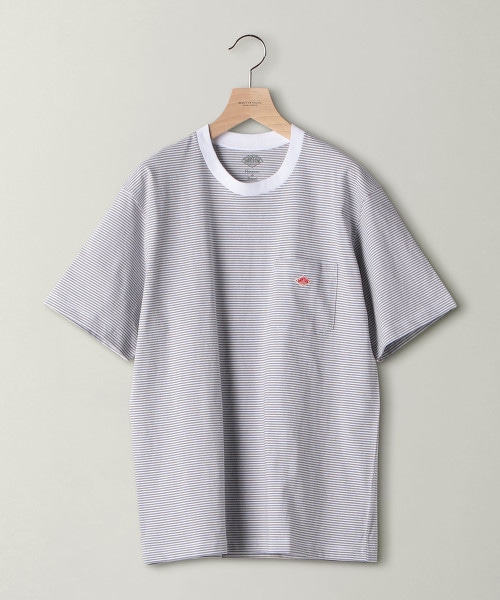 <DANTON> BORDER LOGO TEE/T恤