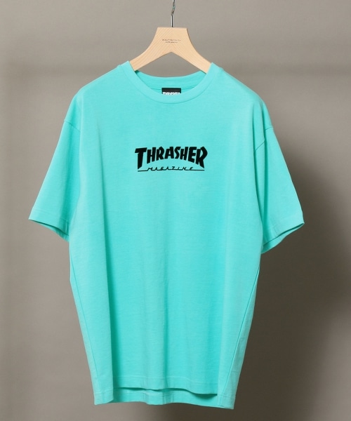【特別訂製】 <THRASHER> LOGO TEE/T恤