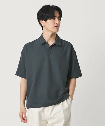 FUSION TWILL 抗UV開襟領彈性T恤 日本製