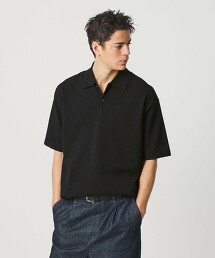 KNITEE 捲縮棉針織POLO衫