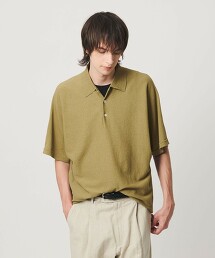 亞麻涼爽土耳其袖3釦POLO針織  