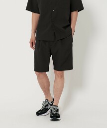 KOMATSU PACK 輕薄素材打摺輕便短褲