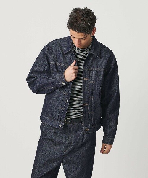 高捻棉牛仔外套