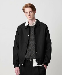 平滑帆布短外套