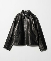 ＜H＞70s 復古馬皮休閒夾克