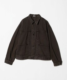 <H>深色牛仔外套 日本製