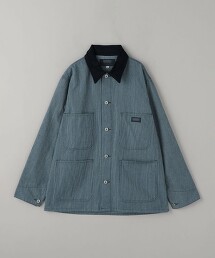 【特別訂製】＜UNIVERSAL OVERALL＞ HICKORY條紋工裝外套