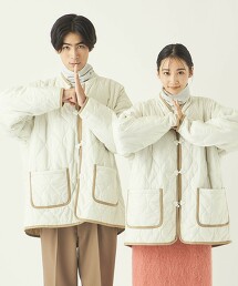 【WEB限定】 ＜info. BEAUTY＆YOUTH＞ 絎縫 中國風 夾克
