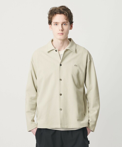 ＜LACOSTE for BEAUTY&YOUTH＞單色襯衫外套 日本製