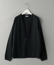 涼感 柔滑材質 1鈕釦 對襟外套