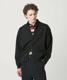 混亞麻POLO領外套