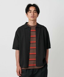 透膚米蘭羅紋除臭襯衫 抗菌・防臭