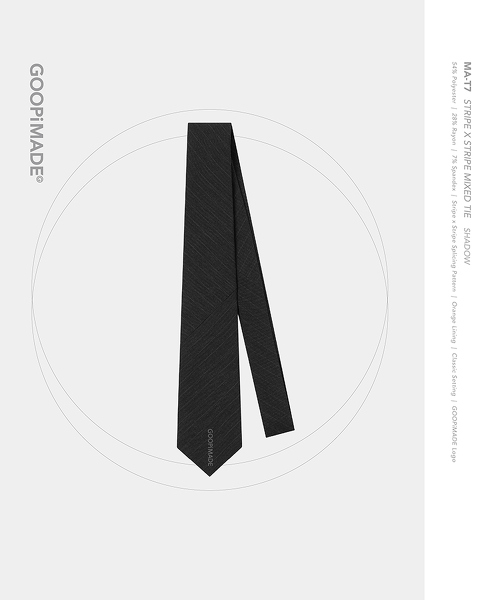 TW GOOPiMADE 34 ST Mixed Tie**每人限購一件**