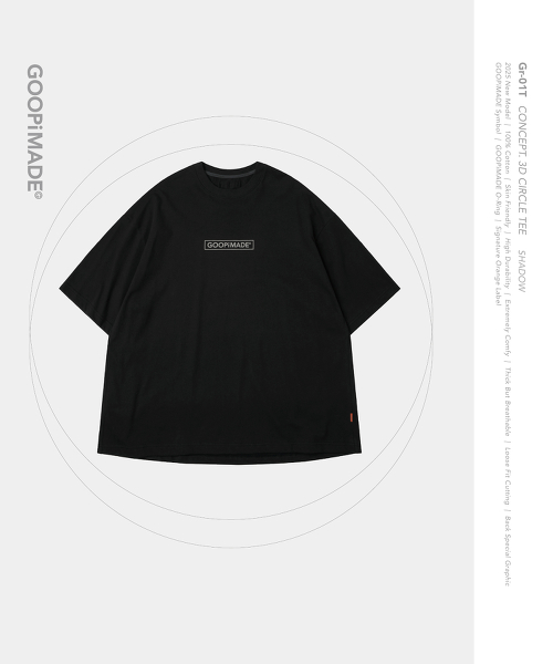 TW GOOPiMADE 17 3D Circle T**每人限購一件**