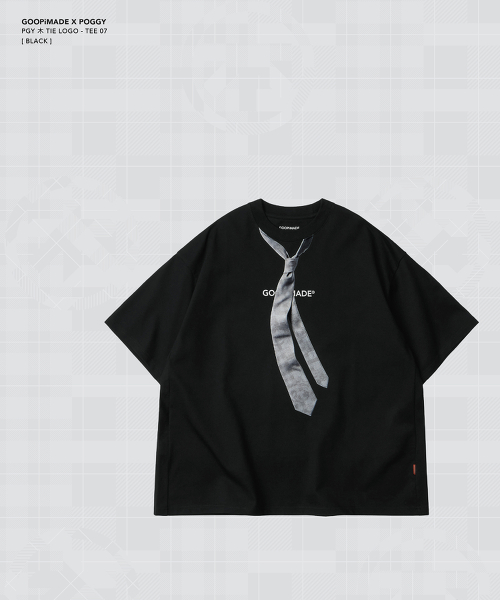 GOOPiMADE®x Poggy PGY 木 Tie Tee 07