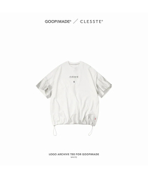 GOOPiMADE x CLESSTE Double Logo Tee