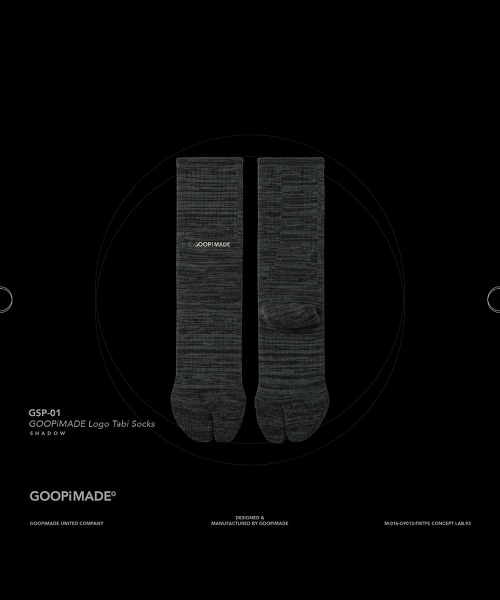 TW GOOPiMADE 35 Logo Tabi Socks