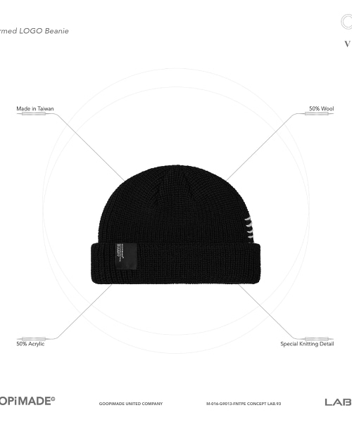 TW GOOPiMADE 38 LOGO Beanie