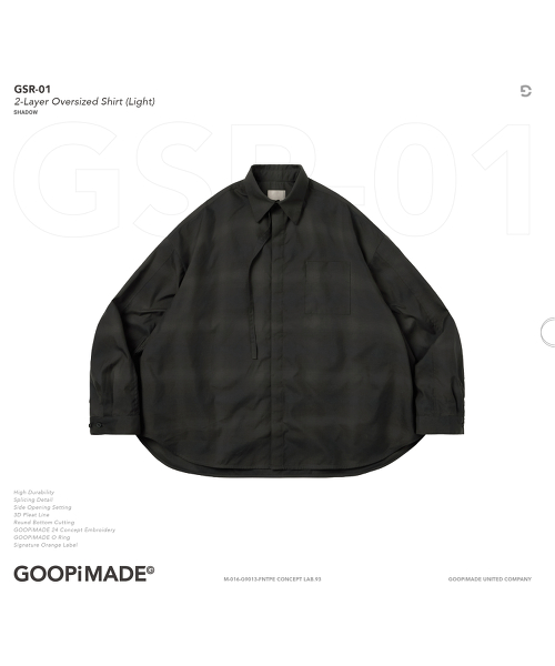 TW GOOPiMADE 11 LYD OVER/SZ SH**每人限購一件