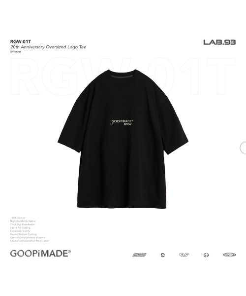 TW GOOPiMADE 17 20th LOGO T *每人限購一件*