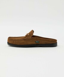 【特別訂製】＜Paraboot＞ BAHAMAS SUEDE BIT MULE 麂皮穆勒鞋