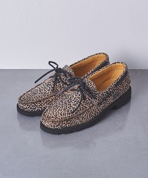 ＜Paraboot＞ 豹紋 帆船鞋 西班牙製† OUTLET商品