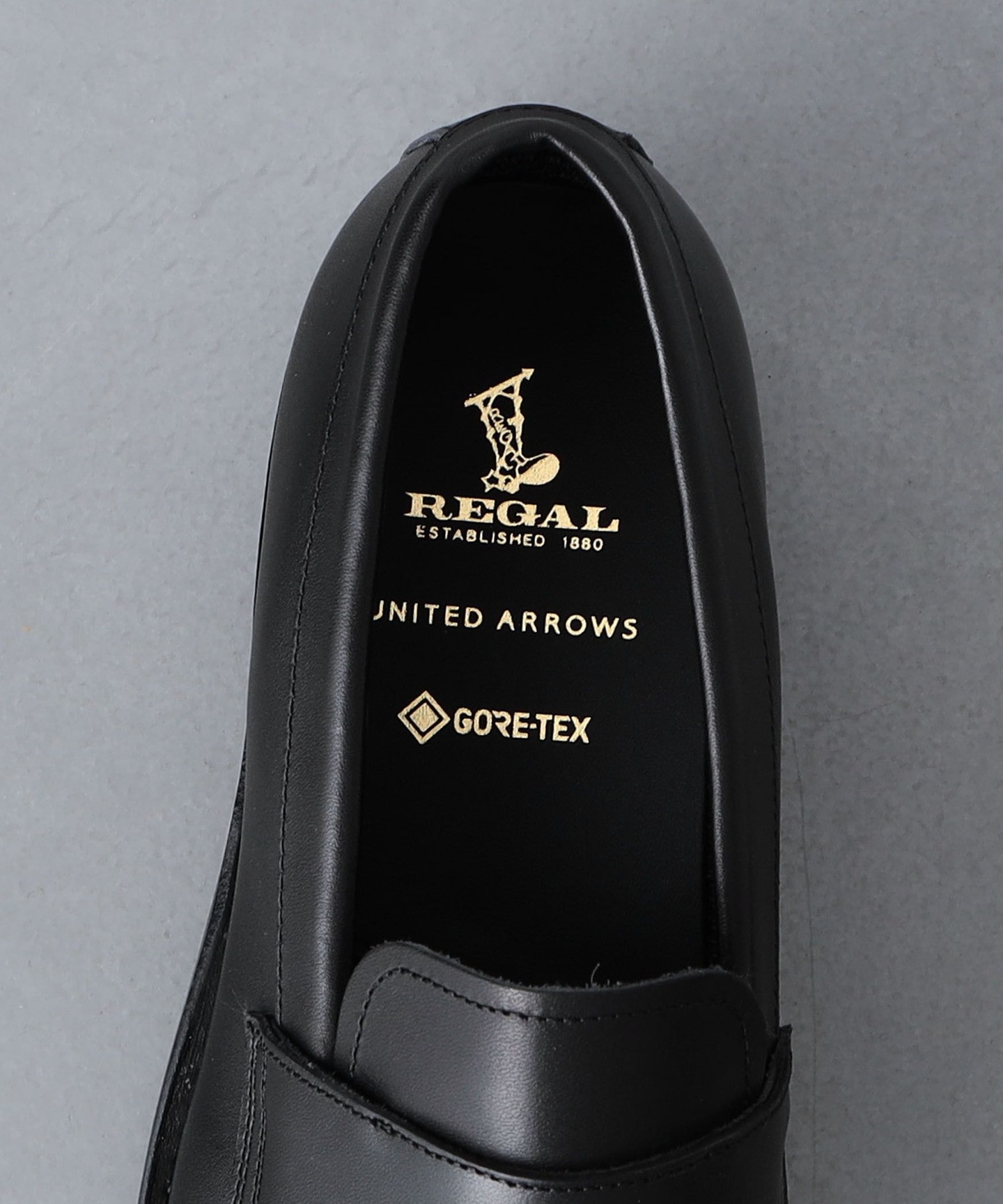 未使用 REGAL GORE-TEX 07TR BLACK 26.5 Plain-Toe GTX_Black – REGAL Shoe & Co.