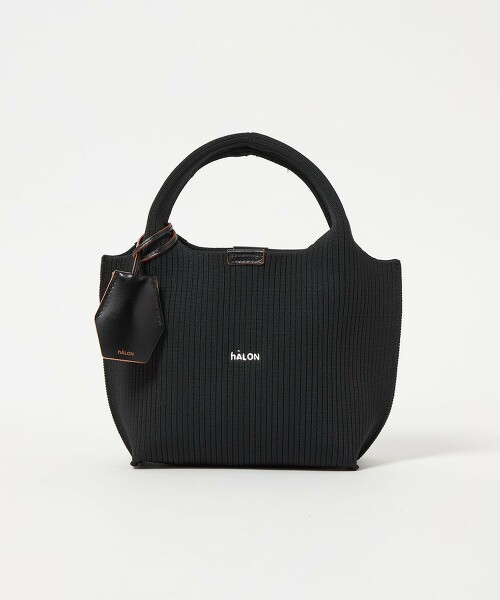 ＜hALON＞hALON STRIPE KNIT TOTE S