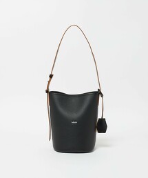 ＜hALON＞皮革水桶包S