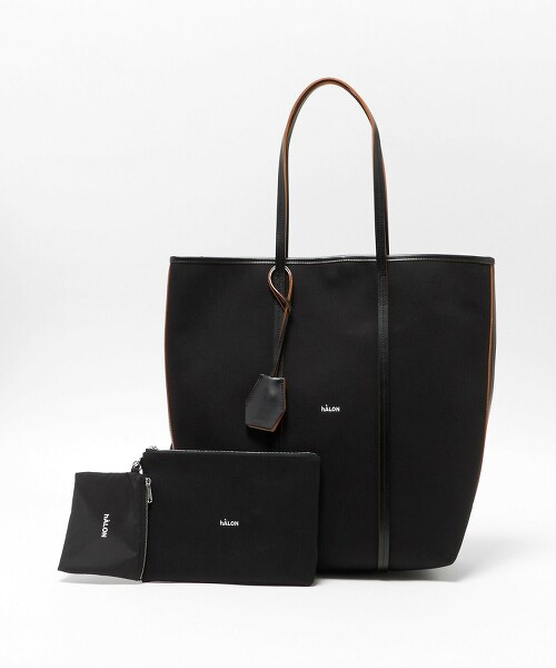 ＜hALON＞貼合大托特包