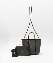 ＜hALON＞貼合迷你托特包