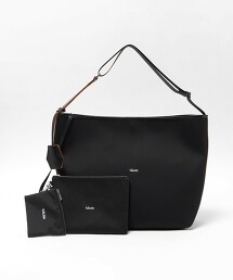 ＜hALON＞貼合單肩包